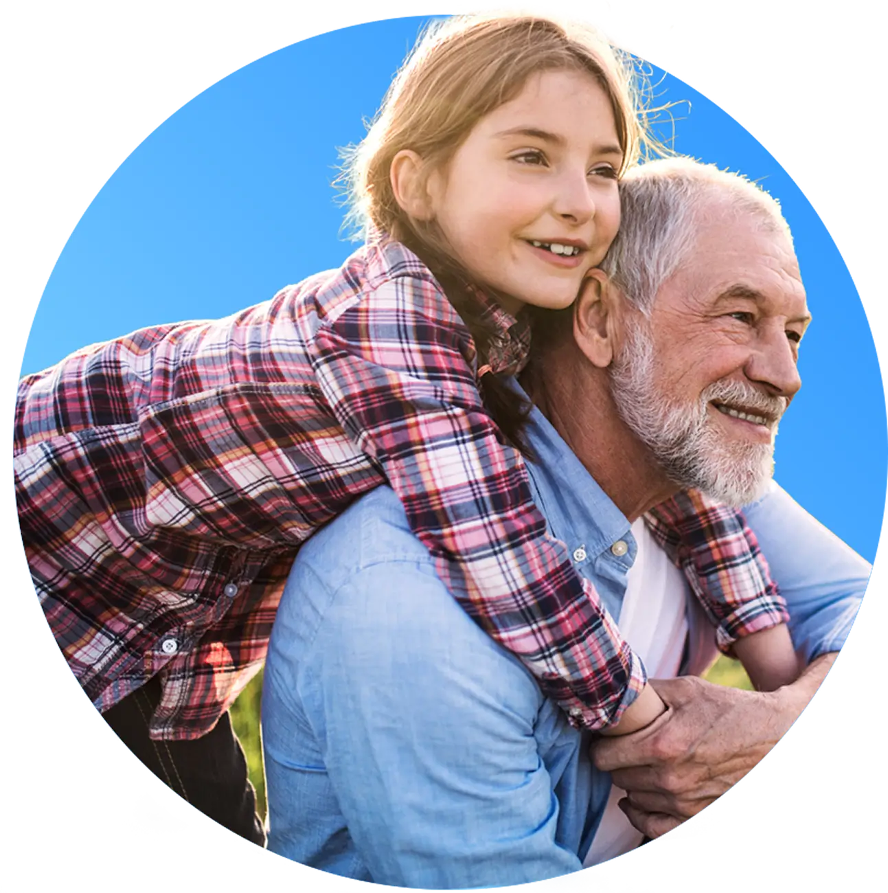 Grandparent with child